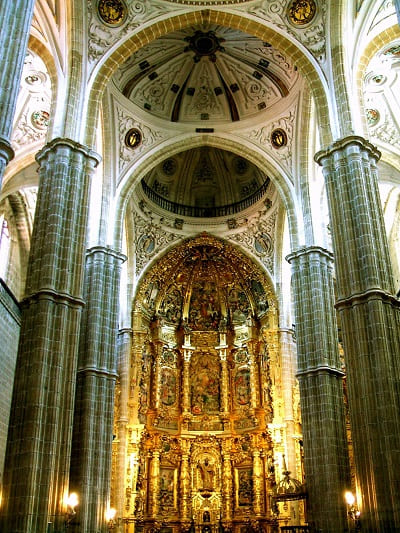 iglesia de santiago, retablo, medina de rioseco