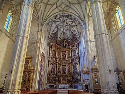 iglesia de santa maria de mediavilla, interior, medina de rioseco