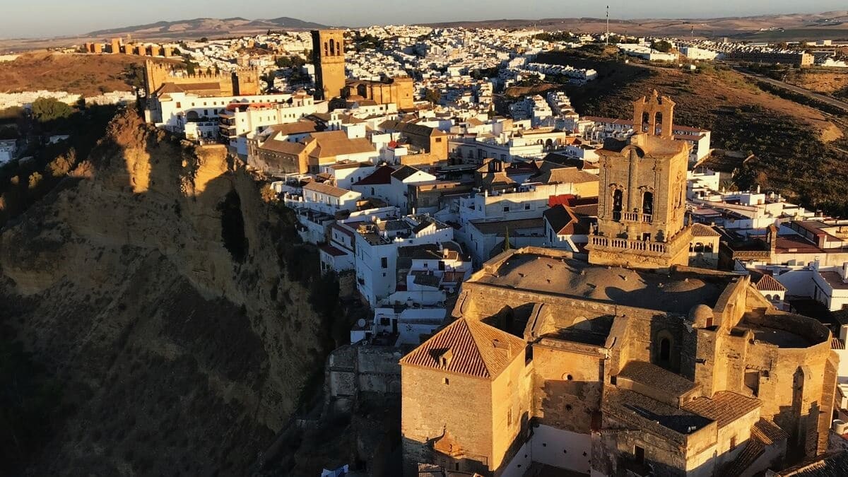 vista aerea de arocs de la frontera