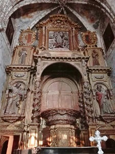 iglesia de santa Maria de Mota, interior