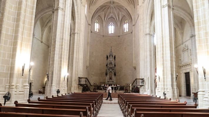 iglesia de Santiago, interior, jerez de la frontera