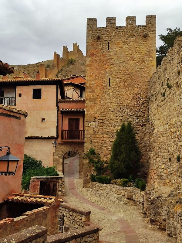 portal del agua, Albarracin