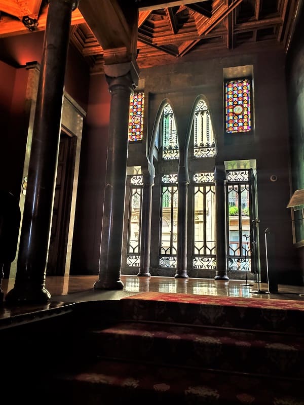 palau Guell, la antesala, Barcelona