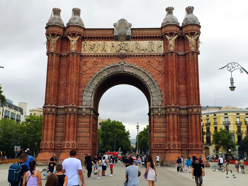 arco del Triunfo, Barcelona