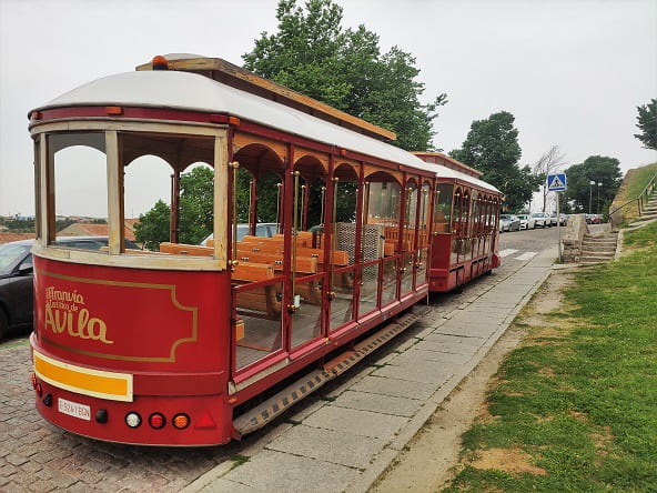 tren turistico de Avila