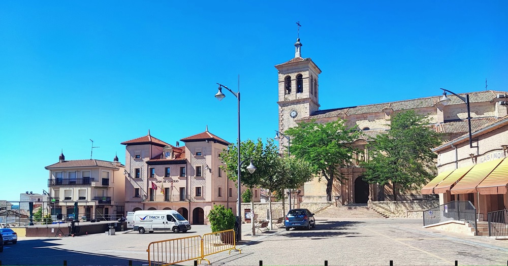 plaza mayor, Cantalejo