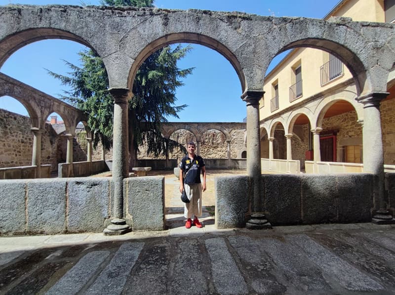 iglesia de Santa Maria la Mayor, patio, Piedrahita