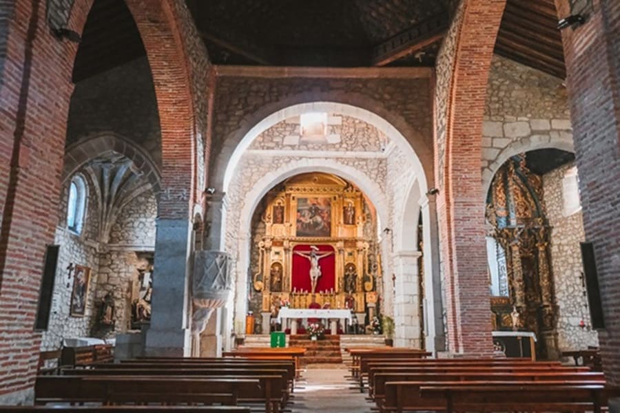 iglesia de san Martín, Martin del castañar