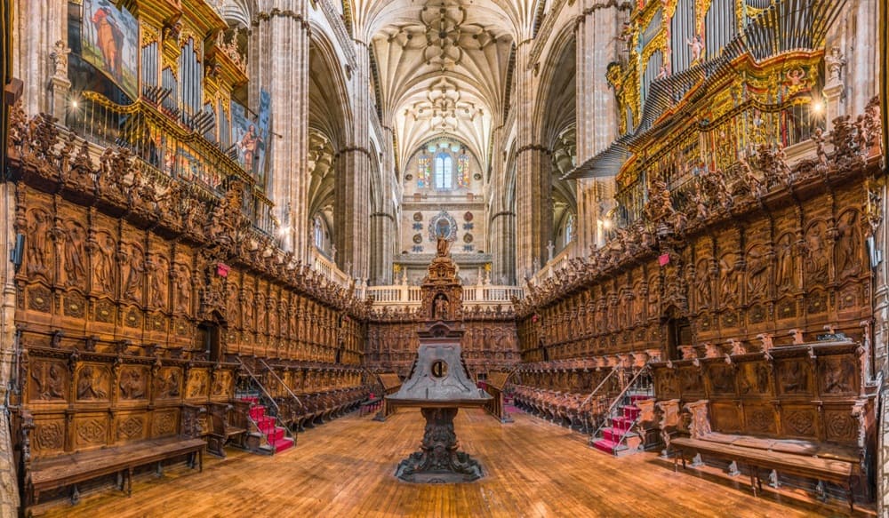 coro de la catedral de Salamanca