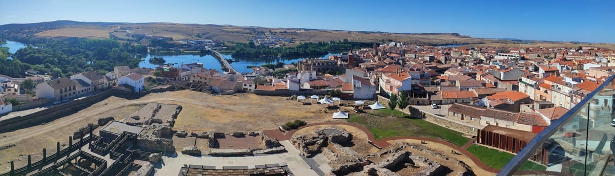 vista panoramica, torre homenaje, Alba de Tormes