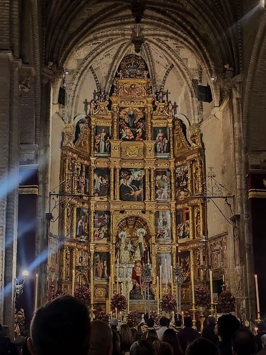 iglesia santa Ana, interior, Sevilla