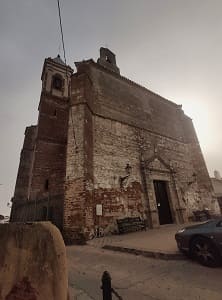 iglesia de san Juan Bautista, Castillo de las Guardas
