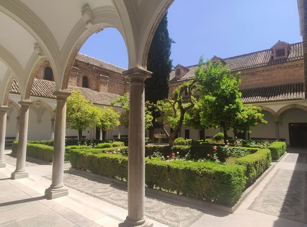 La Cartuja, claustro, Granada