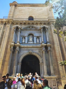 fachada sagrario catedral de granada