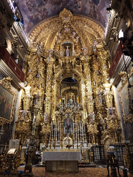 iglesia de san Juan de Dios, interior, Granada
