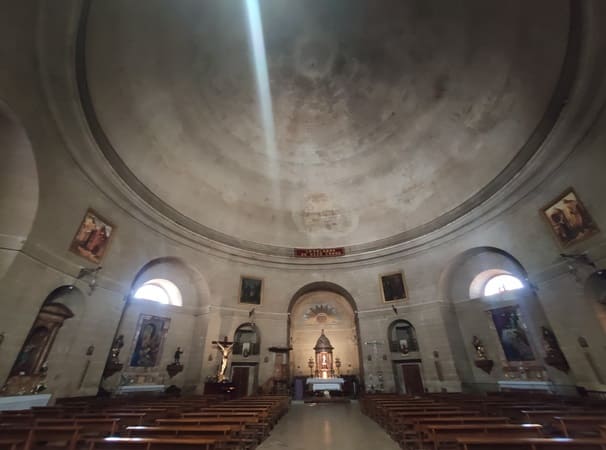 iglesia de la Encarnación, interior, Montefrio