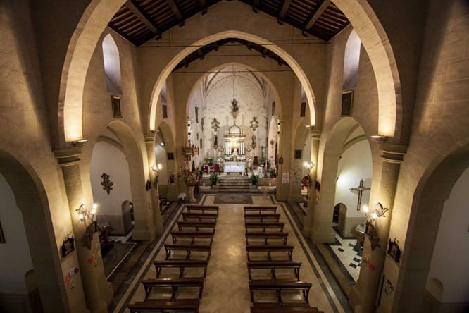 iglesia de santa Catalina, interior, Loja