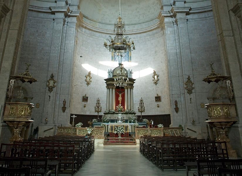 iglesia de la Encarnacion, interior, Loja