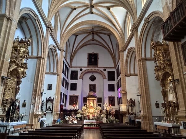 iglesia de la Encarnación, interior, Illora