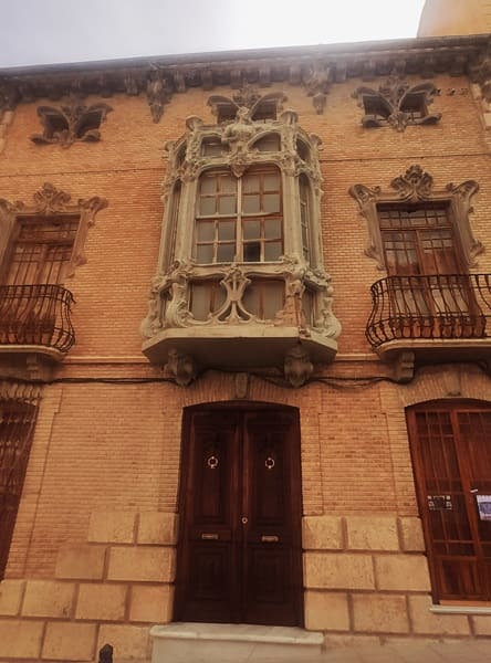 palacio Penalva, fachada, Huescar