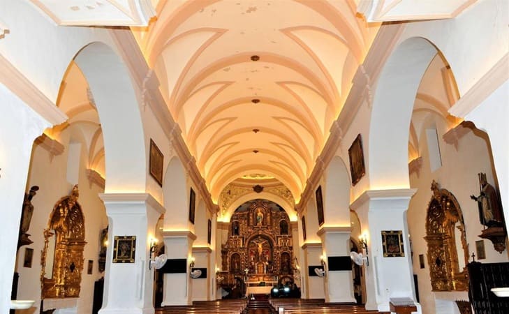 Iglesia de Santa Maria de la Expectacion, interior, Orgiva