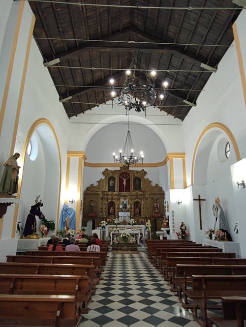 iglesia de Santa Maria la Mayor, interior, Soportujar