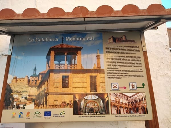 informacion turistica, la Calahorra