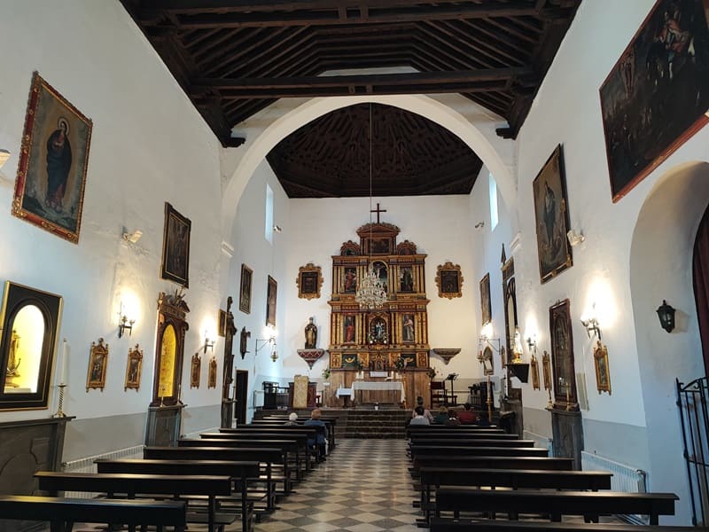 iglesia de la Encarnación, interior, Monachil