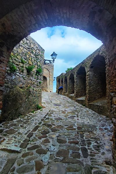 entrada del castillo de Castellar