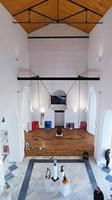 convento, sala de exposiciones, Gaucin