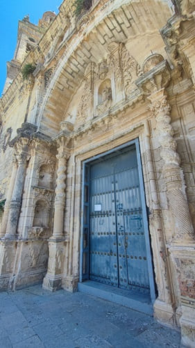 iglesia de San Miguel Arcangel,puerta,  Moron de la Frontera