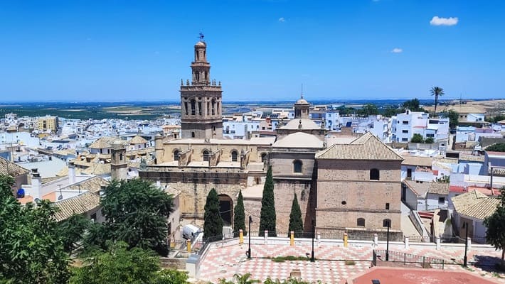 vistas desde el castillo, Moron de la Frontera