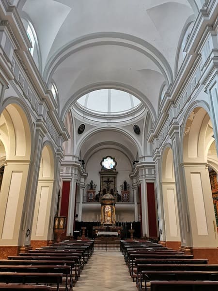 iglesia de la Encarnacion, interior, Olvera