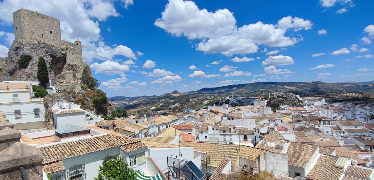 Vistas del castillo, Olvera