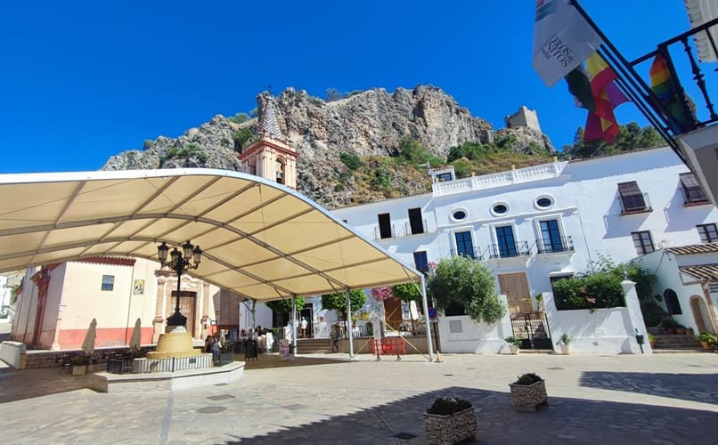 plaza Mayor, Zahara de la Sierra