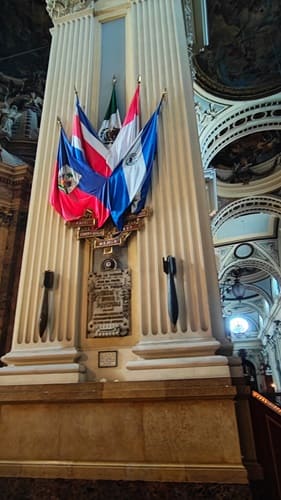 bombas caidas en el Pilar, Zaragoza