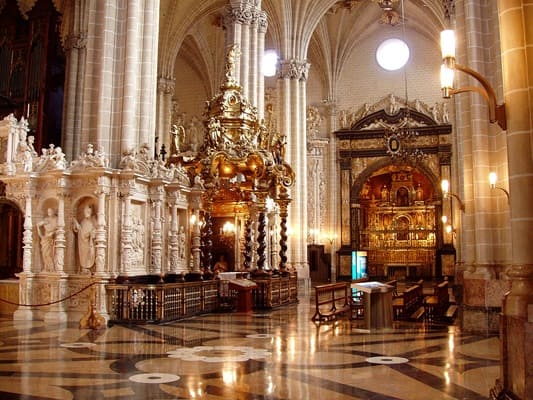 La Seo, interior, Zaragoza