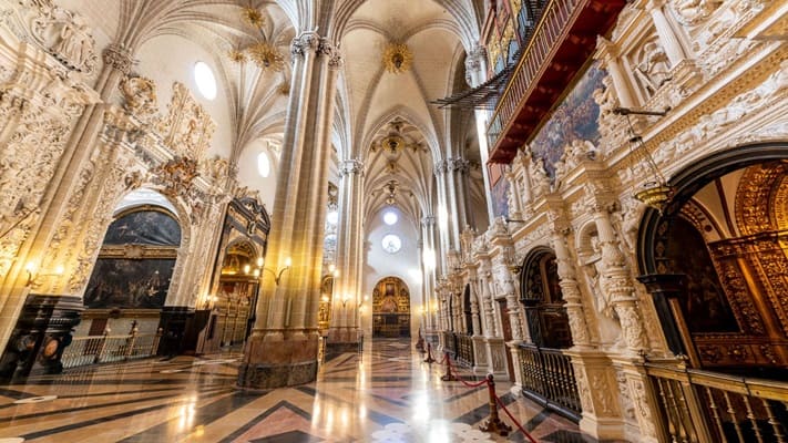 La Seo, interior, Zaragoza