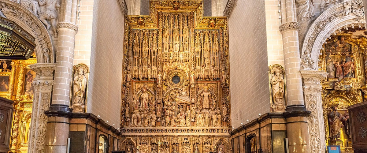 La Seo, altar Mayor, Zaragoza