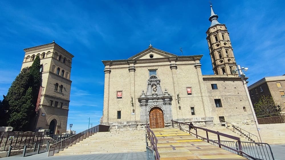 iglesia de san Juan Panetes, torre de la Zuda, Zaragoza