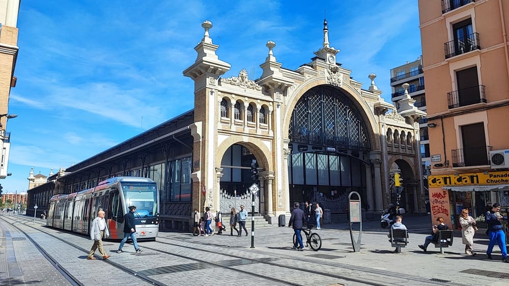 mercado central, Zaragoza