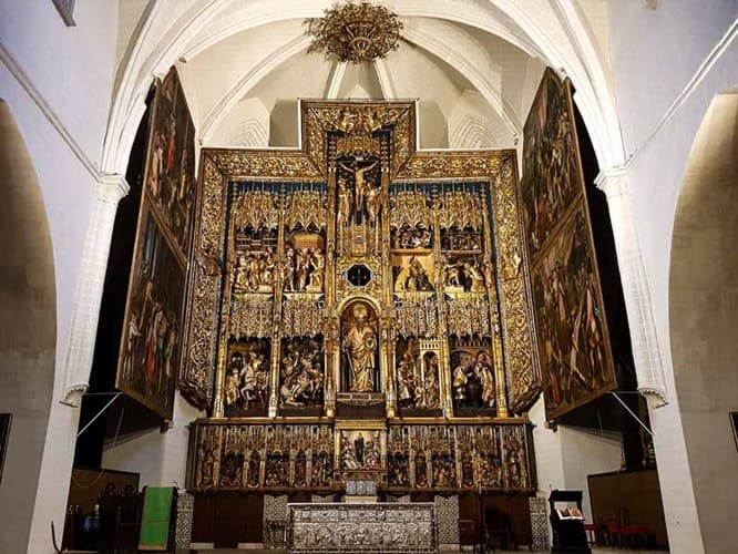 iglesia de san Pablo, retablo mayor, Zaragoza