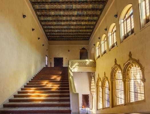 palacio Alfajareria, entrada, Zaragoza