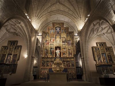 Iglesia de san Martín de Tours, interior, Uncastillo