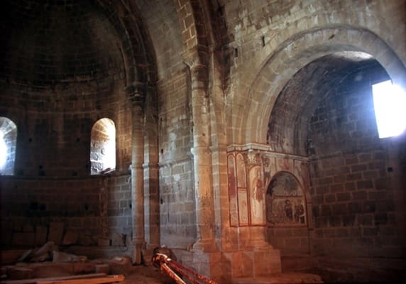 iglesia de san Juan, interior, Uncastillo