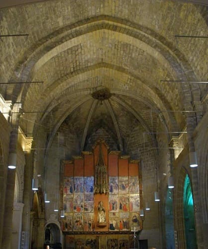 Iglesia de San Salvador, interior, Ejea de los Caballeros