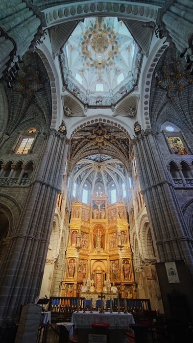 catedral de Nuestra Señora de la Huerta, altar mayor, Tarazona