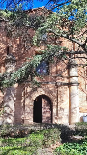 Entrada al monasterio de Veruela