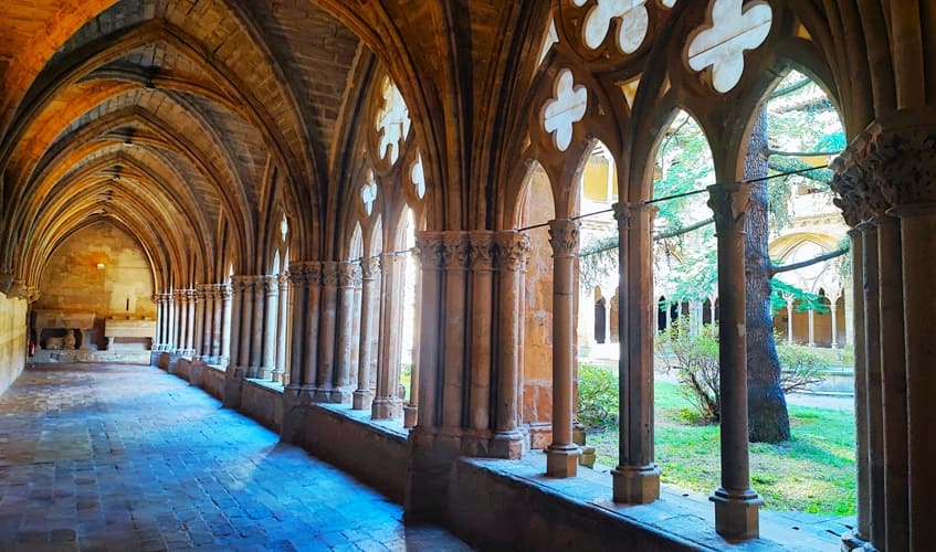 Claustro del monasterio de Veruela